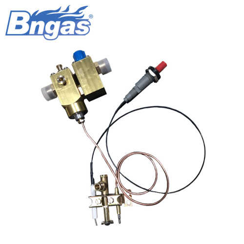 Gas cooker piezo igniter bigflowrate valve assembly