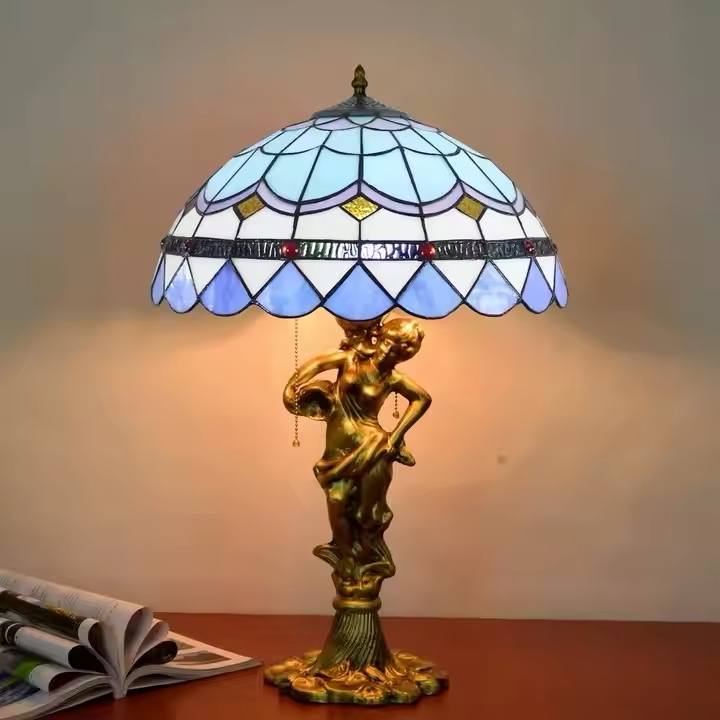 Retro Creativity Stained Glass Lampen