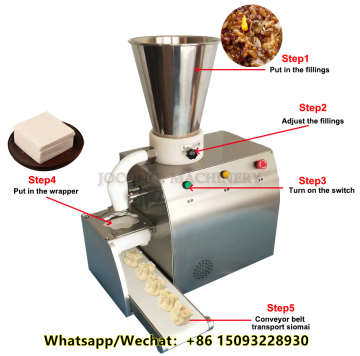 Semi-Automatic Tabletop Dumpling and Wonton Maker Machine