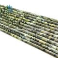 Colored camouflage carbon fiber telescopic pole 60 feet