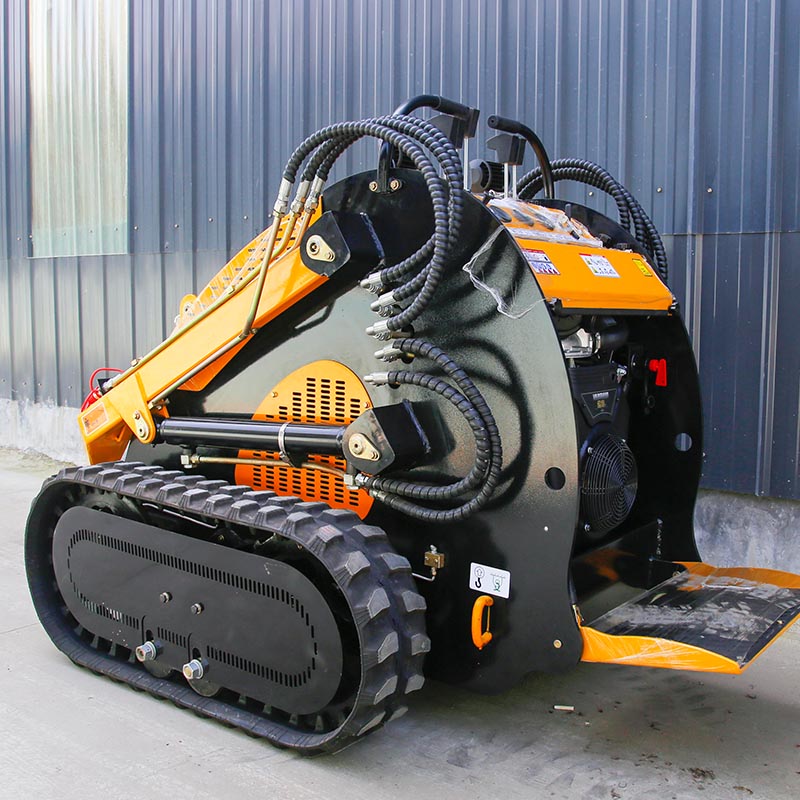 Trek kompak skid steer loader crawler