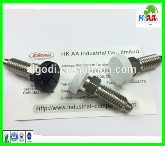 China custom made TS 16949 Indexing plungers/hand retractable spring plunger