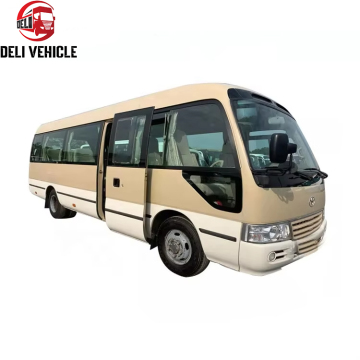 Hot Sale Complete LHD 30 Seater Used Mini Coaster Bus for Japan Toyo Ta