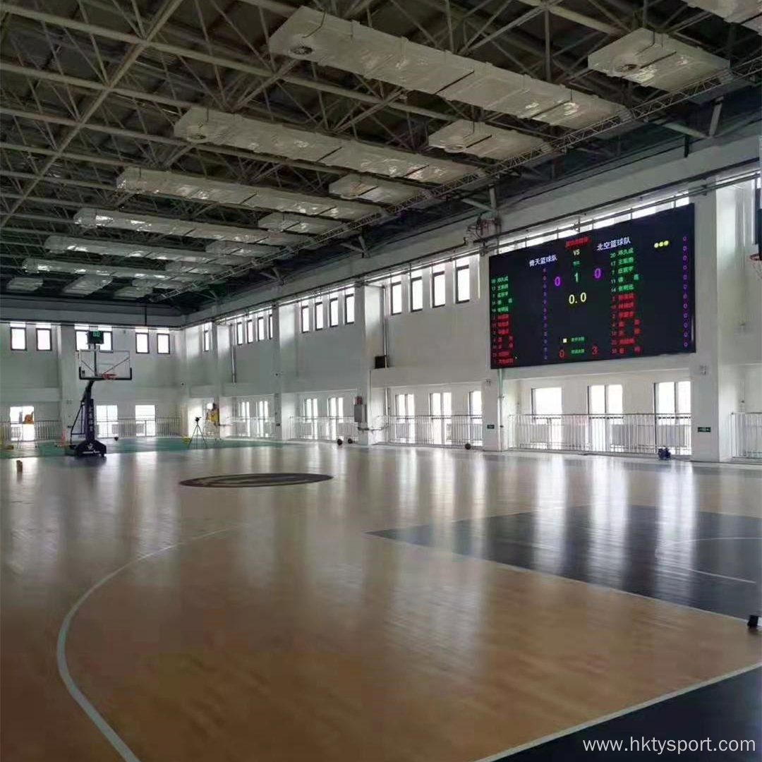 Indoor Wood Basketball Court Flooring