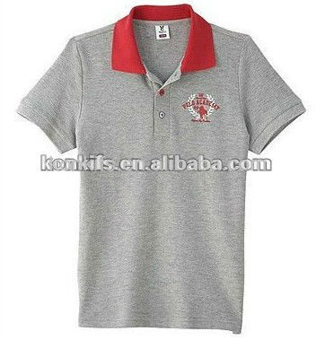 custom made kids plain polo shirt in cotton china