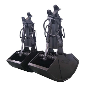 SK200 excavator clamshell bucket