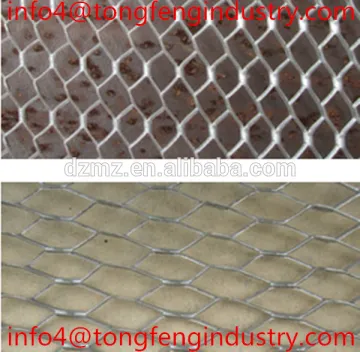Hot dipped galvanized expanded metal lath for stucco use