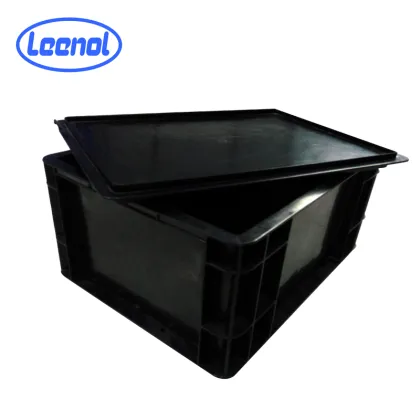 ESD plastic storage bins container