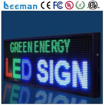 advertising board for cars P10 yellow color full color smd led p4mm display