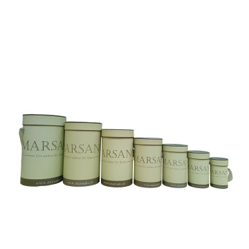 Factory Custom flower Paper Tube Round box