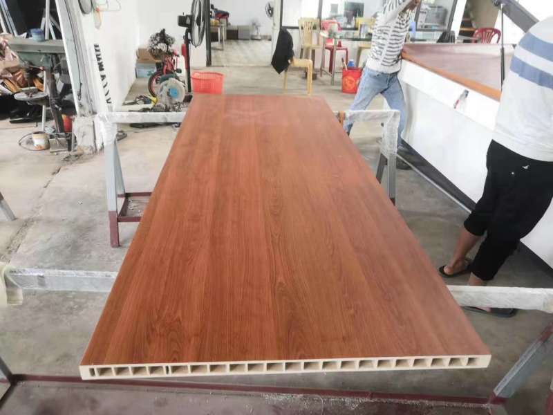 Woodworking Machinery: Full Production Line Paper PVC Sticking Laminating Machine
