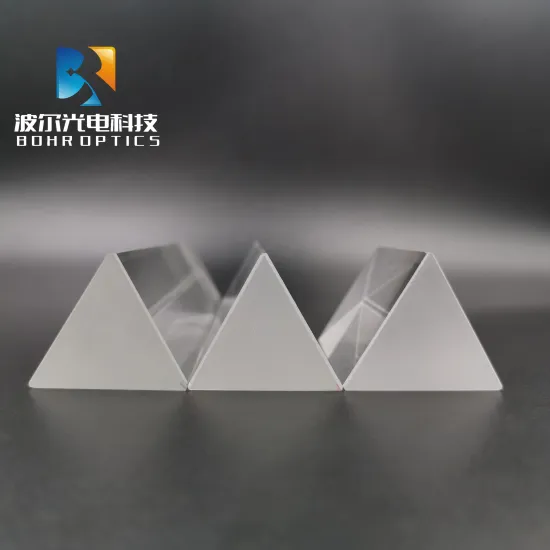 Triangular prism equilateral photography lens