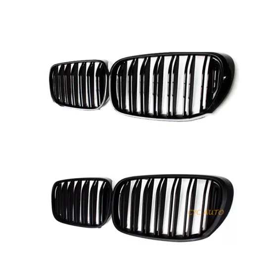 G11 G12 BMW 7 Series Double Trip Three Colors Grille and Front Bumper Kit