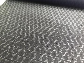 Doublure en Jacquard Grey X Letter