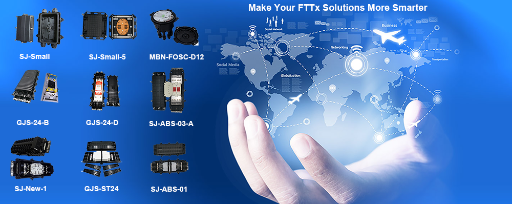 Horizontal Fiber Optic Splice Closures