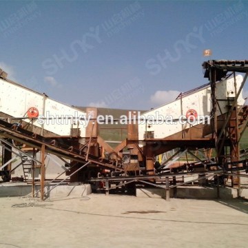 Competitive machine screening and separating sand from 5mm to 2 microns