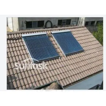 split pressure solar hot water collector