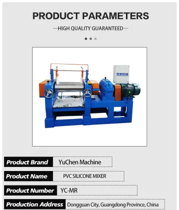 Two-Roll Rubber Open Mixing Mill Machine