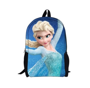2014 New Frozen Doll Backpack for Boys and Girls Frozen Bag for Gift Frozen Anna Elsa Cute Cartoon Bags and School Bag