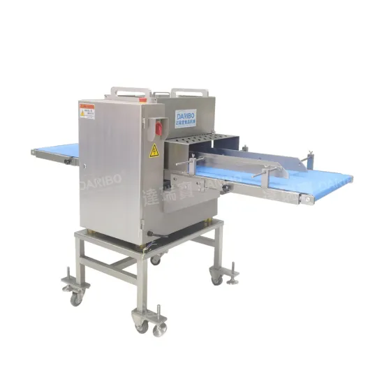 Fish and Meat Processing Equipment: Salmon Strips Cutter and Poultry Slicer