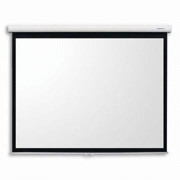 Manual Projection Screen with Exclusive Roller System and Creative Casing Design