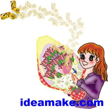 Amazing Gifts Magic butterfly that flies from cards,letters,books,gifts and flowers