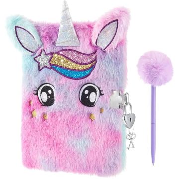 Fluffy Sewing notebook with pen