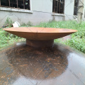 Günstige 100 cm Corten Stahl Metall Fire Bowl