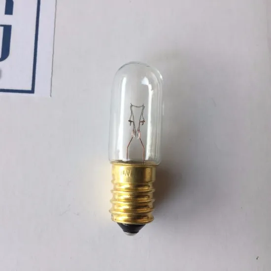T16 36V 220V Tubular Incandescent Bulb for Oven, Refrigerator, and Light