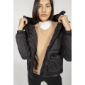 Winter Warm Black Women Padded Jackets