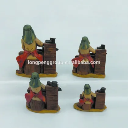 Nativity Village Figurine,Polyresin Cobbler Figure,Titus Shoe Cobbler Figurine