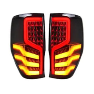 YCSUNZ Black Truck Rear LED Tail Light for Ford Ranger 2015 2012-2021 Pickup 4x4 Accessories