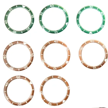 Customized Size Sapphire Watch Ring Compatible with Rolex, Cartier, MiFone, MRISSTIME, and More Luminous Watches