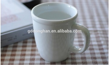 wholesale plain white porcelain ceramic mugs for daily used