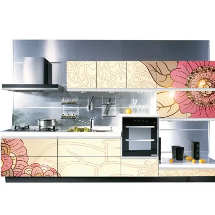 Guangzhou Big Kitchen Cabinets: Popular Ready-Made Simple Kitchen Cabinets in UK