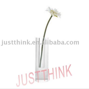 Welcome Customized Acrylic Flower Vase FZ-BL-0409-1