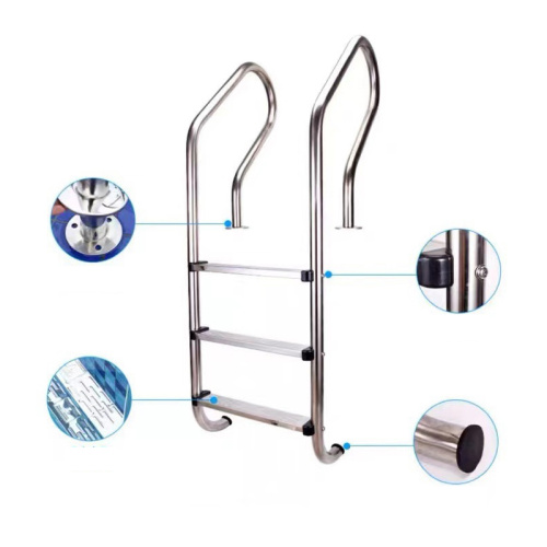 1mm thickness 304 Stainless steel swimming pool ladder