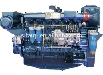 WP12C350 small marine diesel engine for boat use with 350HP                        
                                                Quality Choice