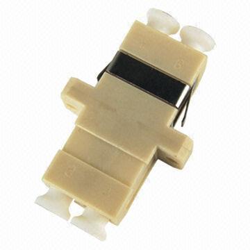 LC Multi-mode Duplex Adapter with SC Foot Print, Ceramic Sleeves and MTRJ ST/FC/SC
