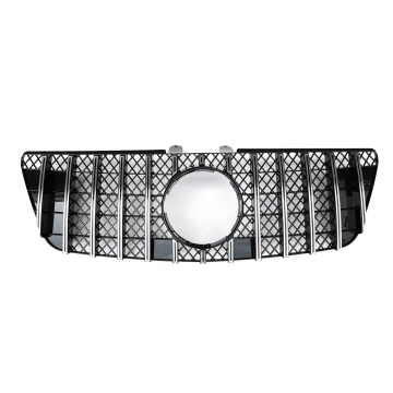 Auto Grille GT Στυλ Silver &amp; Black ML164 Front Grille για Mercedes Benz ML Class W164 2005-2012
