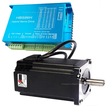 86HSE12N Nema34 Hybrid Closed-Loop 2-Phase Stepper Motor Driver