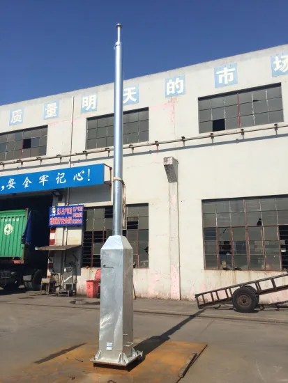 8.5M Mid Hinged Light Pole