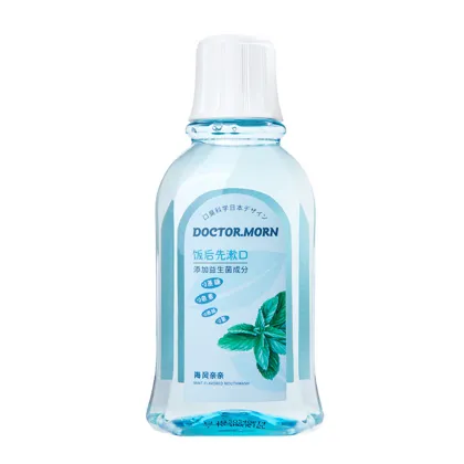 Wholesale Peach Orange Mint Mouthwash for Fresh Breath and Oral Hygiene