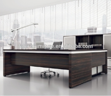 2016 Malaysia Market MDF Furniture Office Desk with Return (Hot)