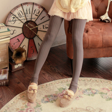 Winter Warm Type Twist Small Bubble Velvet Tights 165