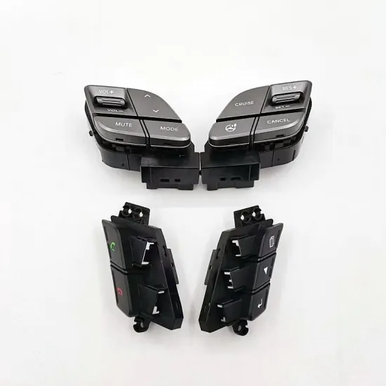 Steering Wheel Switch Button Telephone Assembly for Santa Fe Models: Part Numbers 96700A1000, 96700A1200, 96700A1300, and 967002W000