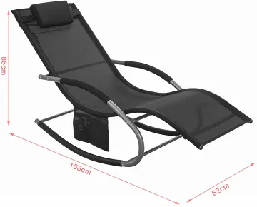 Aluminum Sun Lounger with Armrest for Outdoor Swimming Pool