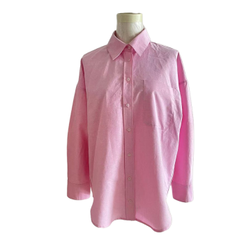 Classic Long Sleeve Oxford Shirt for Women