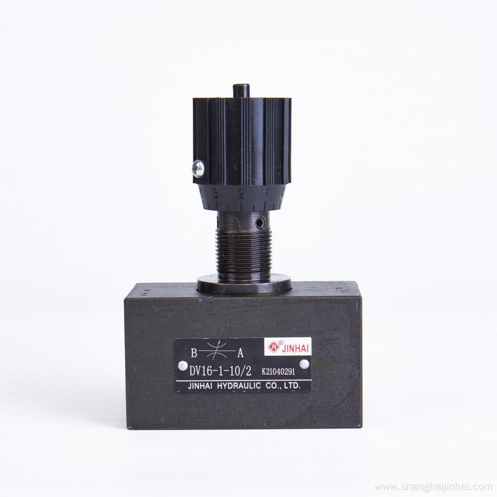 DV16 Hydraulic throttle valve