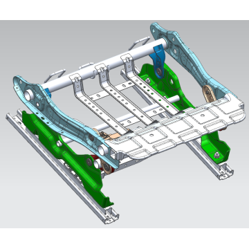 Left seat cushion frame for W05